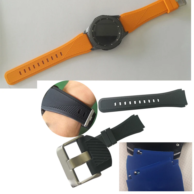 Samsung galaxy smart watch accessories 46 mm r800 watch band strap