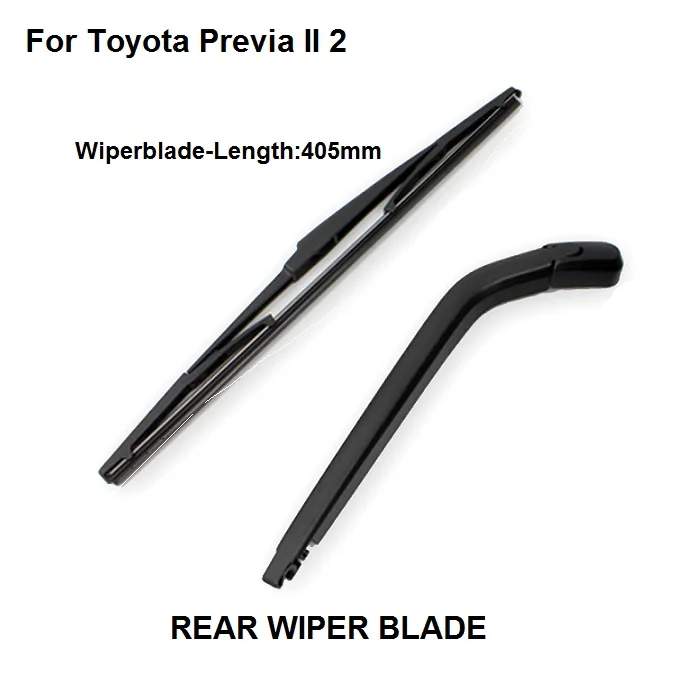 For Toyota Previa 2 Estima Rear Wiper Blade And Arm Set Brand New 2000