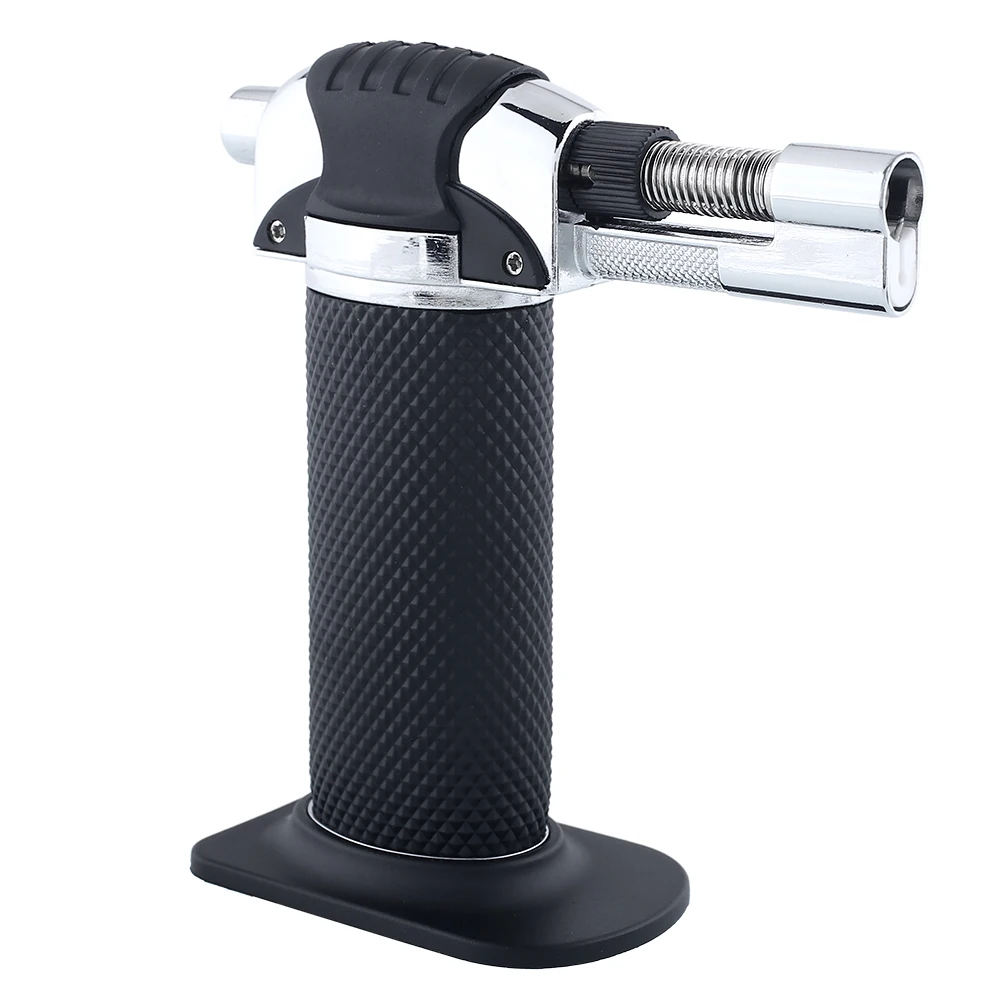 Butane Gas Trip Micro Blow Torch Lighter Soldering Brazing Refillable gas Tool Cigar Lighter With Box