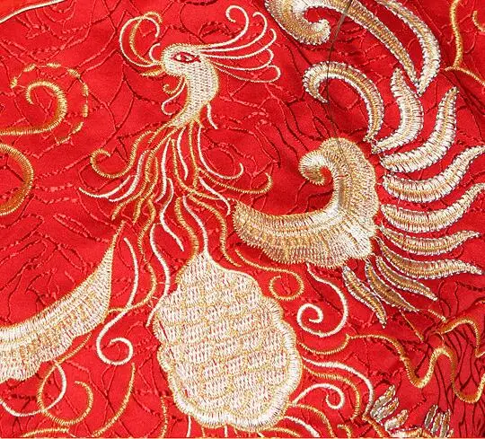 chinês cheongsam vestido a noiva brinde roupas seção longa