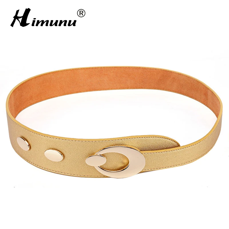 

New Fashion Cowhide Women Belt Luxury Designer Hasp Buckle Genuine Leather Wide Female Belt For Woman Red Black Gold Girdle