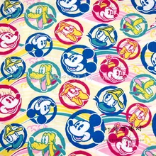 140*100 см Милая мультяшная Микки Минни хлопковая ткань для шитья жир четверть Лоскутная Ткань Тильда кукла