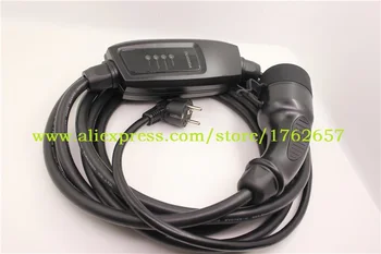 

DUOSIDA EVSE input Dostar Portable EVSE 16A schuko plug 5M IEC62196-2 Type 2 Electric car Charging level 2 EV Charger EV PLUG