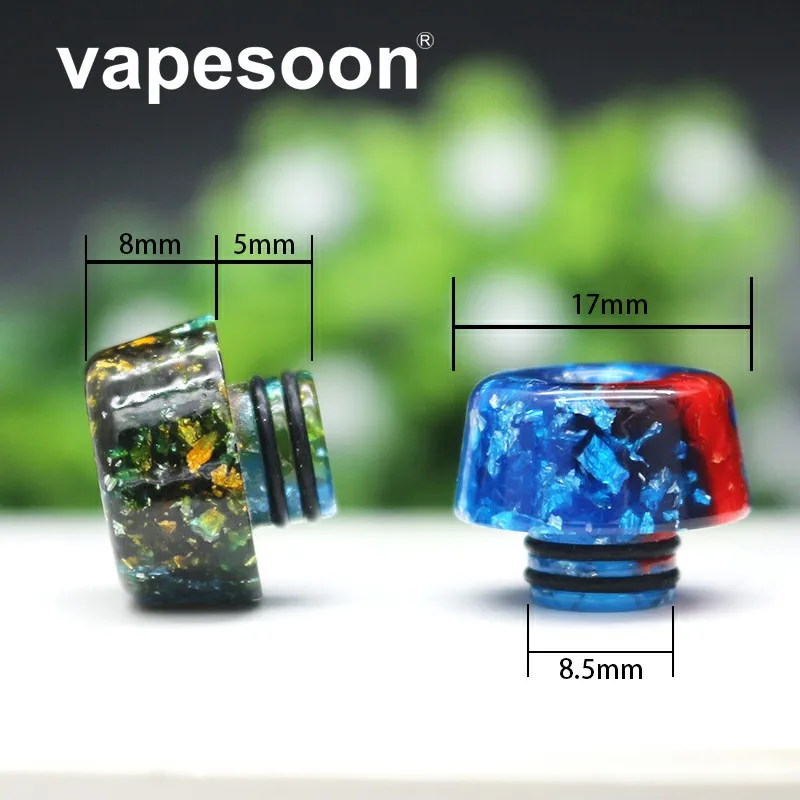 Дрип тип VapeSoon Resin 510 мундштук с широким отверстием для вейпа дрип резьбы RTA RDTA танк