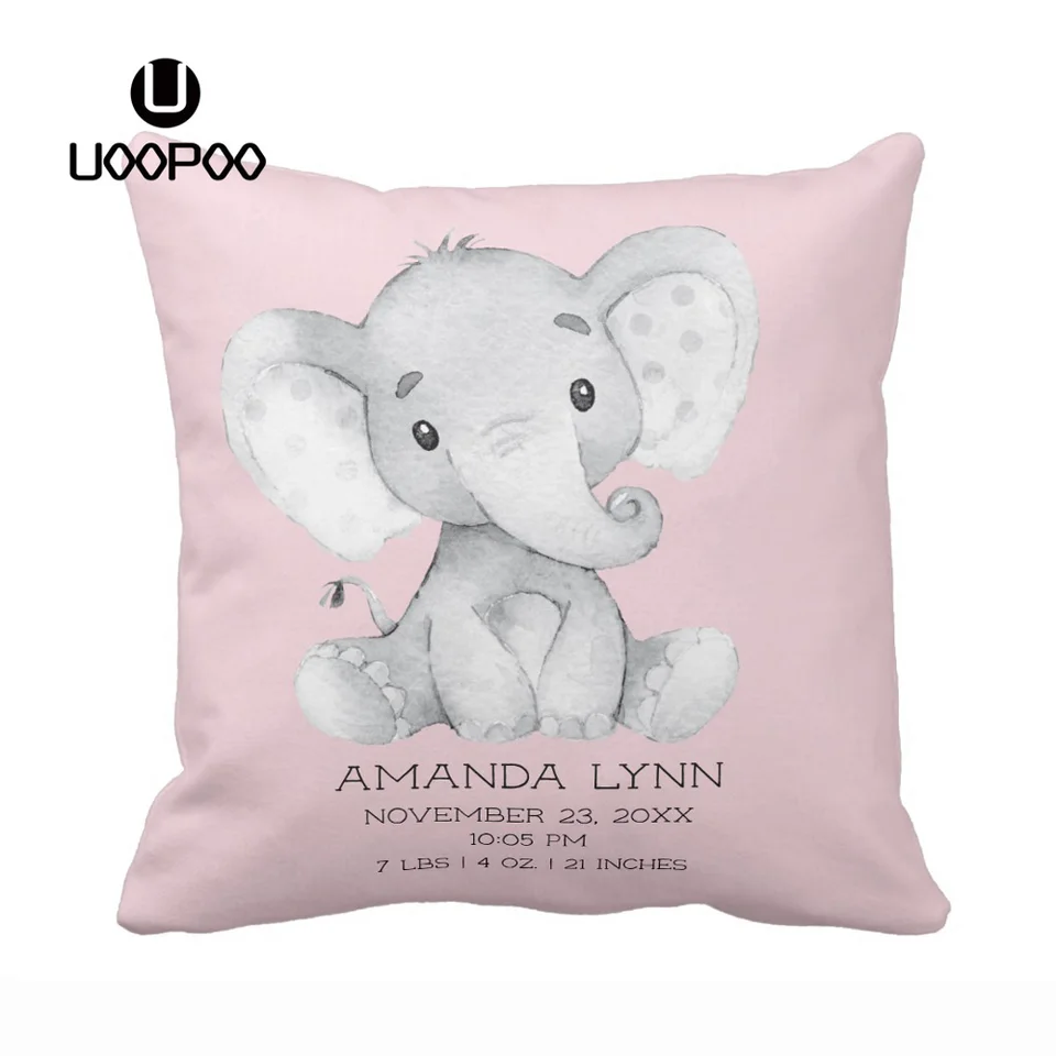 baby elephant cushion