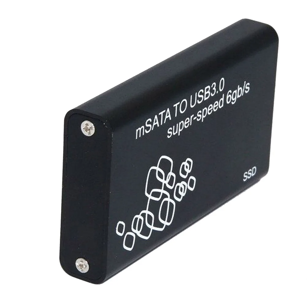 Оптовая продажа Мини mSATA к USB 3 0 SSD жесткий диск HDD Коробка Внешний Корпус чехол