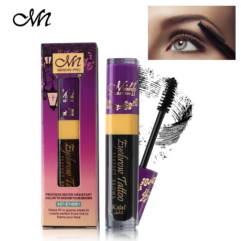 

MENOW 3 Colors Natural Tint Eyebrow Enhancer Cream Eye Makeup Eyebrow Tattoo Waterproof Long Lasting Eye Brow Pomade Cosmetics