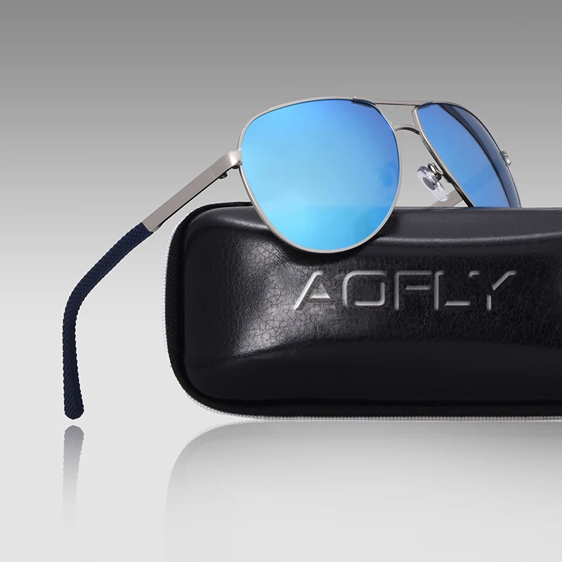 

AOFLY DESIGN Women Men Sunglasses Polarized Mirror Lens Vintage Eyewear Driving Sun glasses TR90 Temple Gafas de sol Masculino