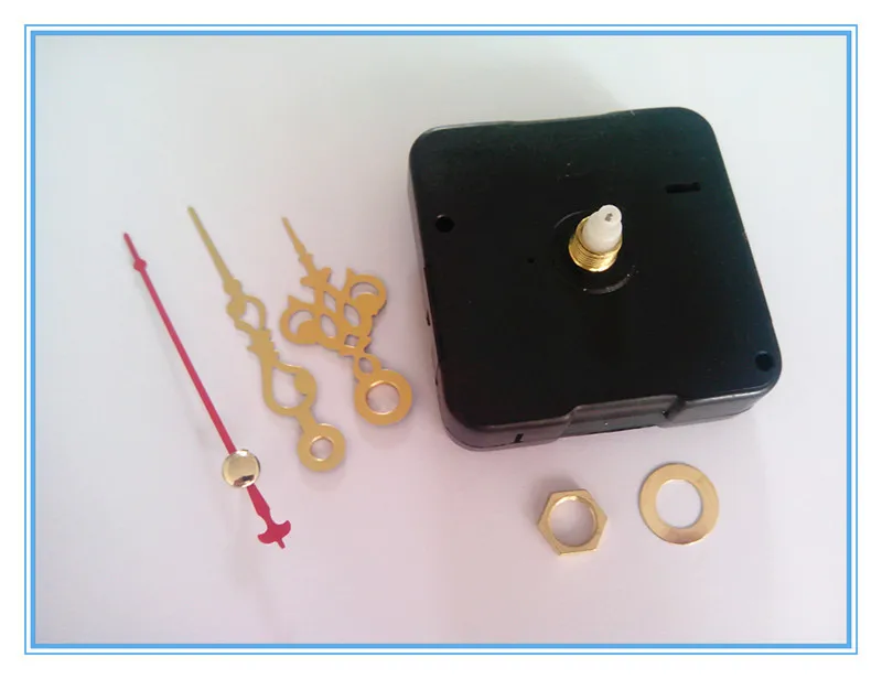 Мм 12 мм вал развертки непрерывной нет Tic Заводной с короткими золотые руки для кварцевые часы