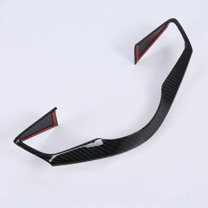 

1PC Carbon Fiber ABS Chrome For KIA Sportage R 2018 Car Interior Steering Wheel Cover Trim Moldings Car Styling Accessories