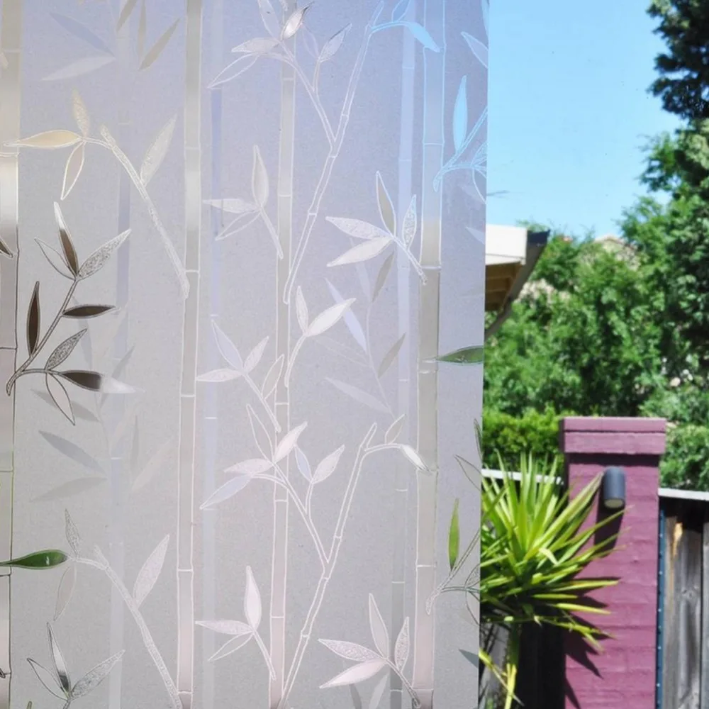 Por Static Cling Window Decorations Custom Size Stained Static Cling Window Film Privacy Etched Home Decor Pvc Gl Stickers Decals Zoo