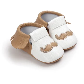 

Baby mocassins PU leather girls boys First Walkers hot moccs shoes Soft Bottom Non-slip Fashion Tassels Newborn Babies Shoes