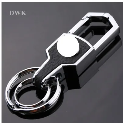 Metal+Leather Car Keychain Key Chain Car For BMW KIA Skoda Chevrolet Opel Lexus Land Rover Mercedes Peugeot Fiat Suzuk