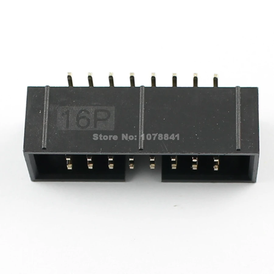 100 шт. в партии 2 54 мм Шаг 2x8 Pin 16 SMT SMD Штекерный кожух IDC коробка разъем|connector