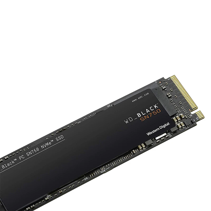 WD SSD Schwarz NVMe 3D NAND 500GB M.2 2280 SSD WDS500G2X0C Solid State Drive Disk 3400 MB/S PCIe Ge