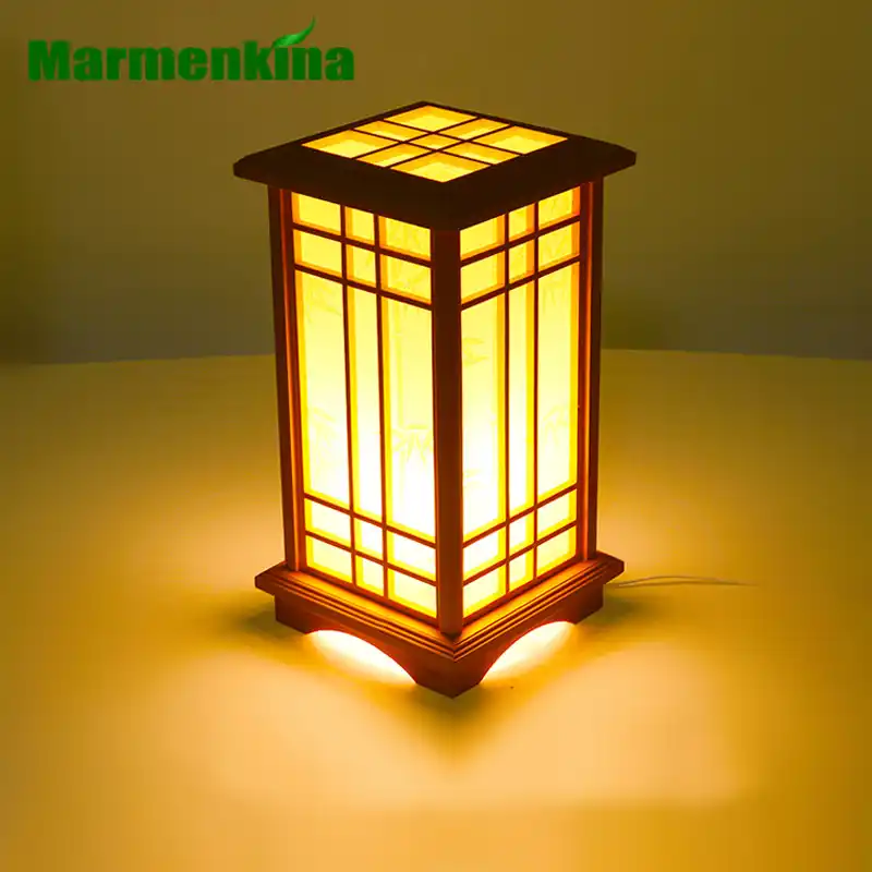 Marmenkina Japanese Style Table Lamp Indoor Lamp Living Room Floor