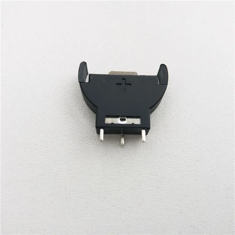 100pcs CR2032 battery holder CR2032 vertical coin cell holder battery compartment vertical line