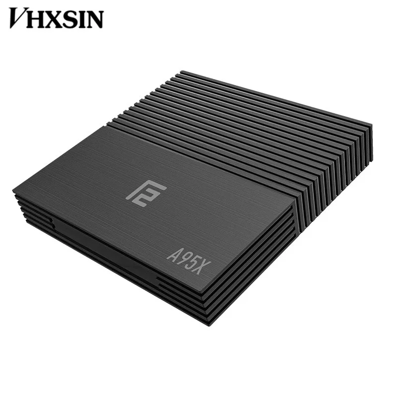 VHXSIN 20 шт./лот A95X F2 Android 9 0 медиаплеер 4K Поддержка 2 4G 5G двухдиапазонный WIFI RJ45 LAN USB 3 tv