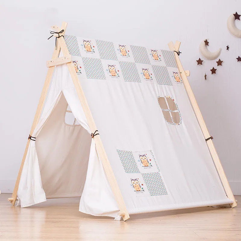 

Children's Tent Oversized Indoor Game Room Baby Boy and Girl Toy House Game Tent Queen Princess House Folding Playtent