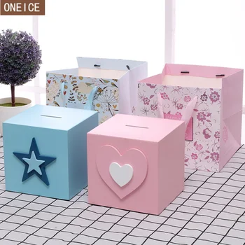 

Nordic creative wood piggy bank bedroom table decoration children's coin box large capacity solid wood piggy bank free delivery