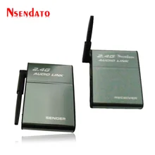 BX501E Portable Universal 200M 2 4GHz ISM Wireless Speaker Adapter Hi Fi Digital Stereo Transmitter Receiver