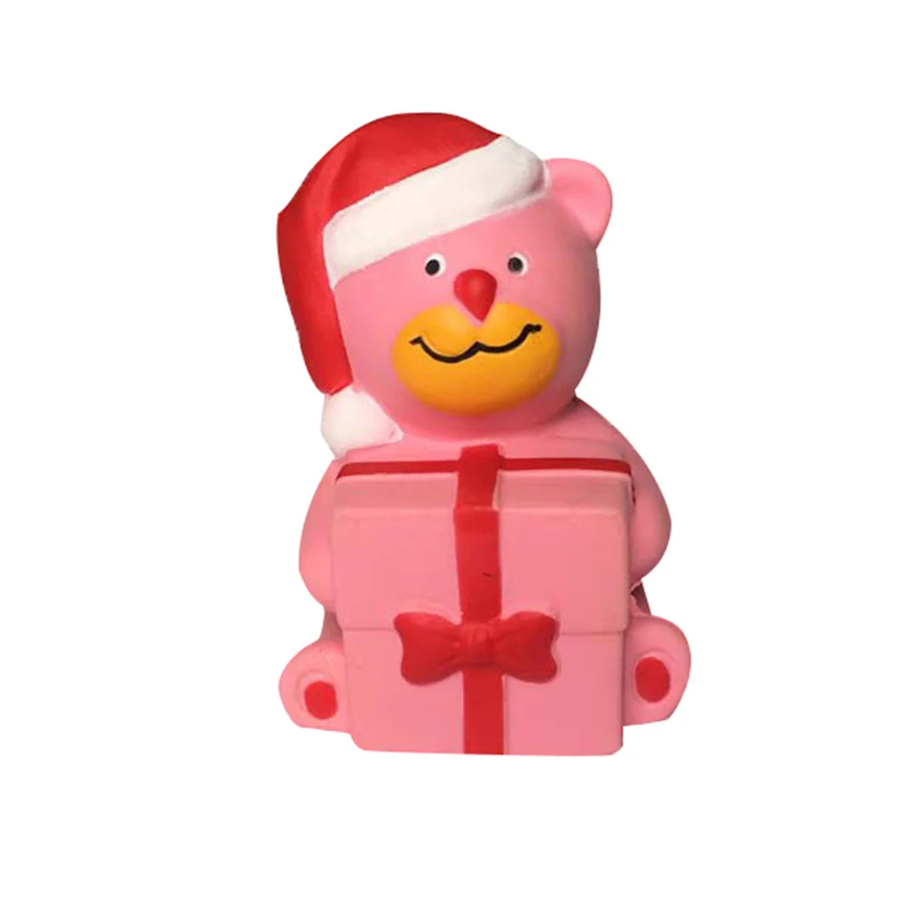Рождественский Kawaii Мягкие силиконовые замедлить рост Санта Клаус Снеговик Squeeze анти-стресс игрушка Рождественский Ароматические