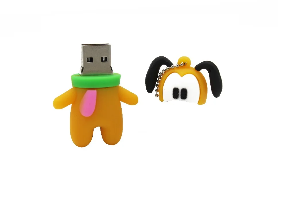 TEXT ME стиль милый Микки и собака usb флеш-накопитель usb 2,0 4 ГБ 8 ГБ 16 ГБ 32 ГБ 64 ГБ флешка, подарок