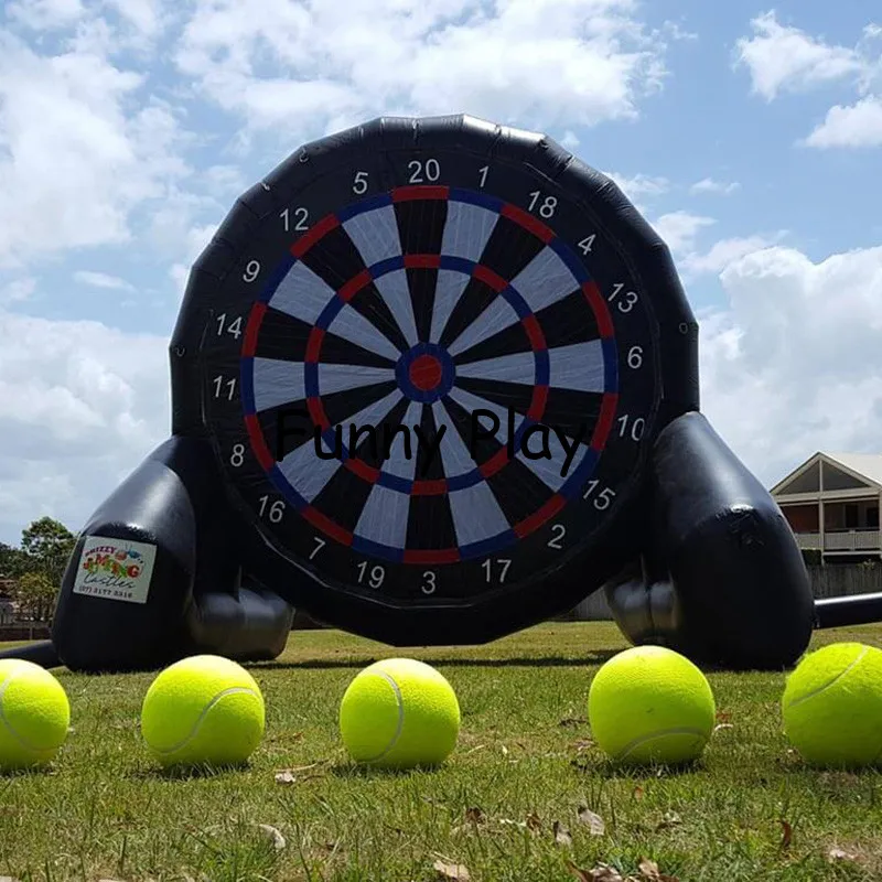 Outdoor Giant inflatable dart board Game Inflatable Foot Darts