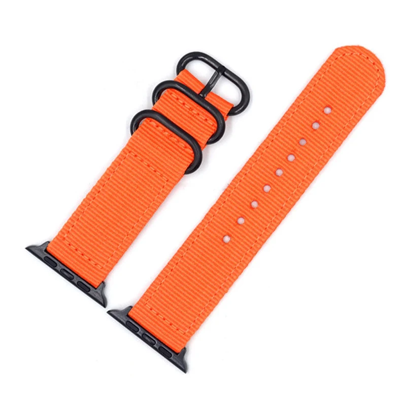 Hot Sell Nylon Watchband for Apple Watch Band Series 4/3/2/1 Sport Leather Bracelet 44/40MM 42/38MM Strap For iwatch Band Hot Sell Nylon Watchband for Apple Watch Band Series 4/3/2/1 Sport Leather Bracelet 44/40MM 42/38MM Strap For iwatch Band