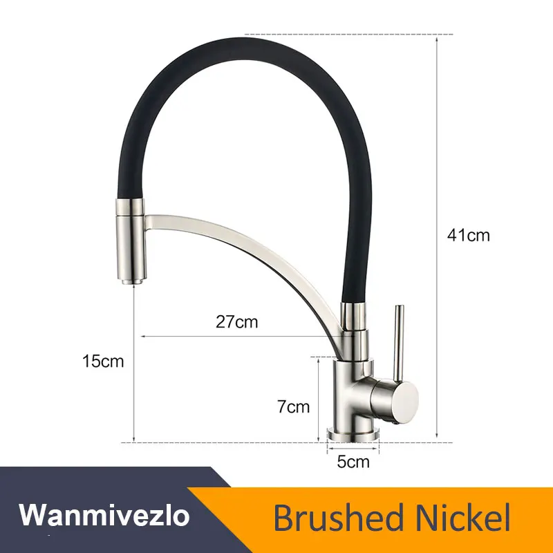 Brushed nickel