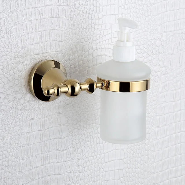 Rose Gold Antique Foam Liquid Soap Dispenser Copper Wall Mounted Rose Gold Antique Foam Liquid Soap Dispenser Copper Wall Mounted Shampoo Hand Gl Bottle Holder