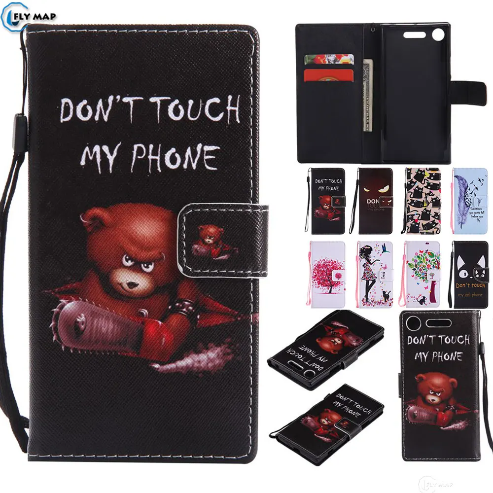 

Flip Wallet Case For Sony Xperia XZ1 G8342 SO-01K SOV36 701SO Mobile Phone Cover Bag For Sony xperia XZ 1 Dual G8341 G8343 Box