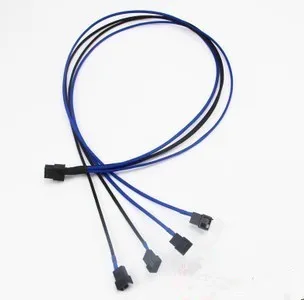 Кабель питания для вентилятора блок 6P-Micro 4 P и 3P 60 см Corsair AX650 AX750 AX850(4 шт.) |