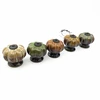 Envío rápido 40mm agrietado leopardo cerámica calabaza perillas para niños estilo antiguo esmalte mango armario puerta ► Foto 3/6