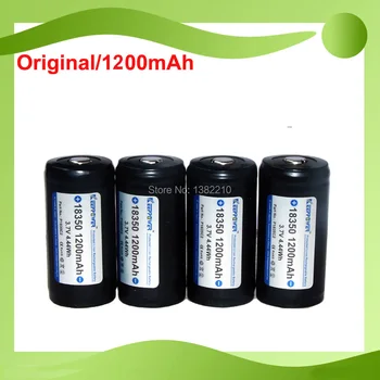 

10PCS/LOT Original Keeppower 3.6V 18350 1200mAh PROTECTED High Quality Flashlight Battery
