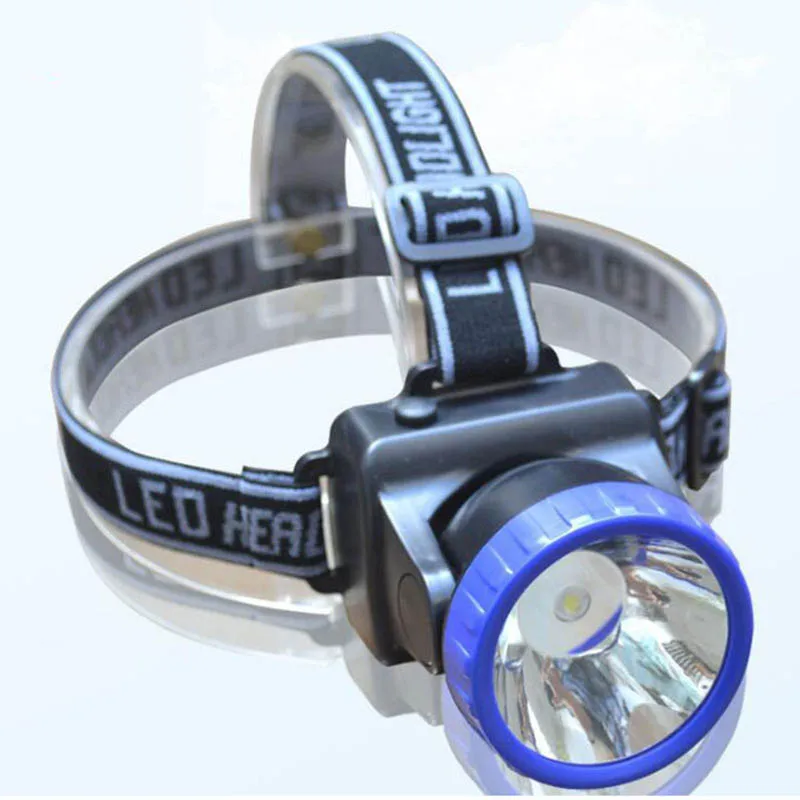Hot Sale Small Led Headlamp AA Battery Power Headl Mini Head Light Lamp