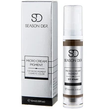 SD карта Micro КРЕМ пигмент 5 шт перманентные чернила макияж, пигмент, профессиональное коричневое 10 мл Косметическая 12 цветные чернила для перманентного макияжа Набор Краски для мануального татуажа бровей, карандаш для бровей