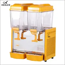 XEOLEO, двойной резервуар, машина для холодных и горячих напитков, 2*12 л, диспенсер для сока, 220 В, смешанный тип, машина для напитков, коммерческий диспенсер для напитков