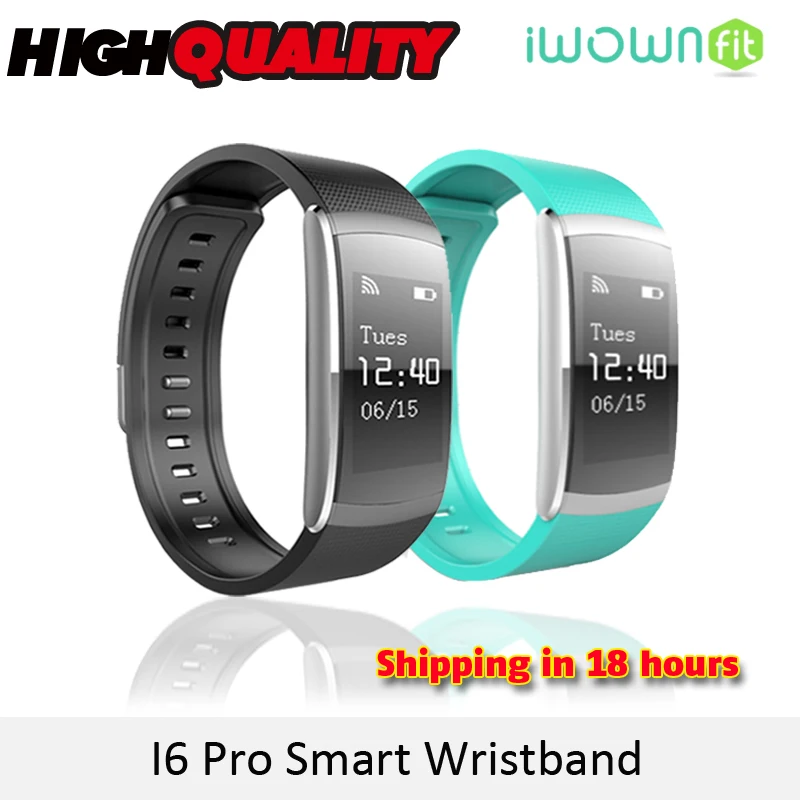 KGG IWOWN IWOWNFIT I6 PRO смарт-браслет монитор сердечного ритма IP67 Водонепроницаемый умный