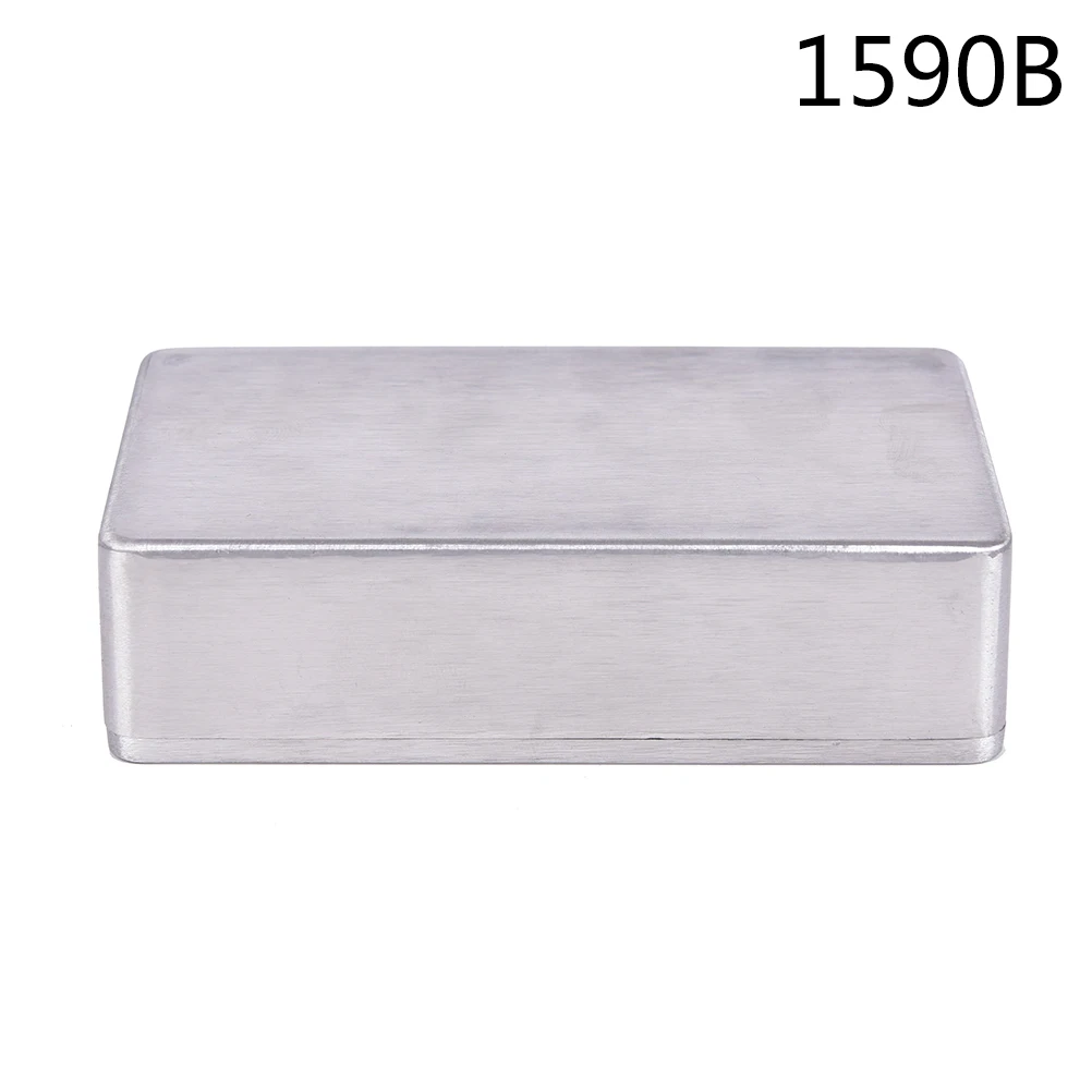 

1590B Style Effects Pedal Aluminum Stomp Box Enclosure For Guitar Musical Instrument Cases Storage Holder