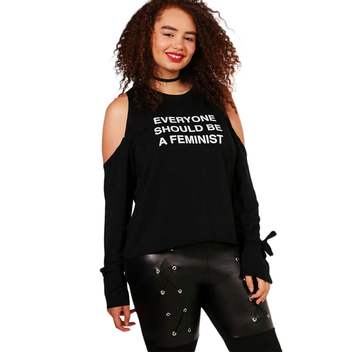 Kissmilk Women Plus Size Cold Shoulder Letter Print Hoodies Long Bandage Sleeve Basic Tops Large Size Solid Casual Hoodie Kissmilk Women Plus Size Cold Shoulder Letter Print Hoodies Long Bandage Sleeve Basic Tops Large Size Solid Casual Hoodie
