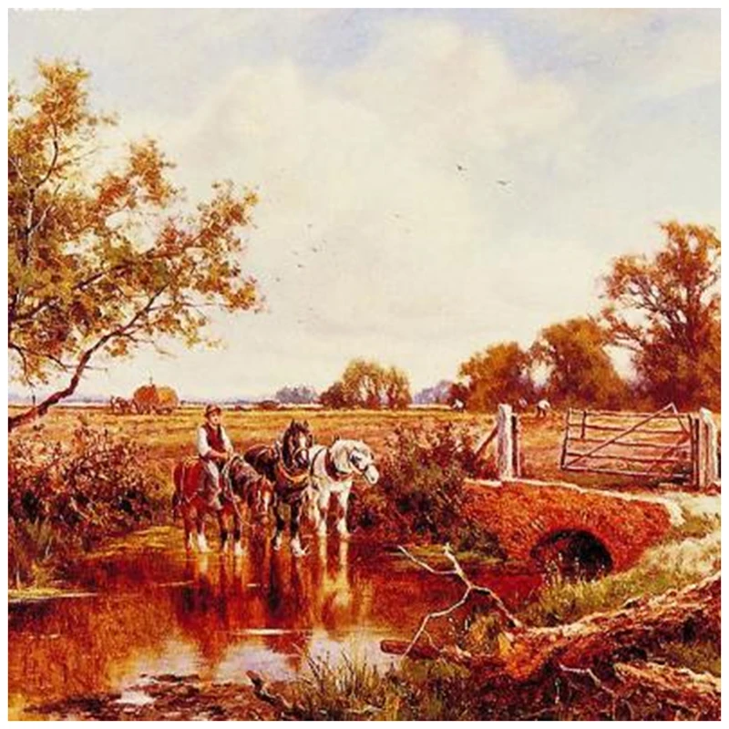 Full-square-5D-DIY-Diamond-Paintings-Diamond-Embroidery-Art-cow-boy-man-riding-a-horse-Rhinestone