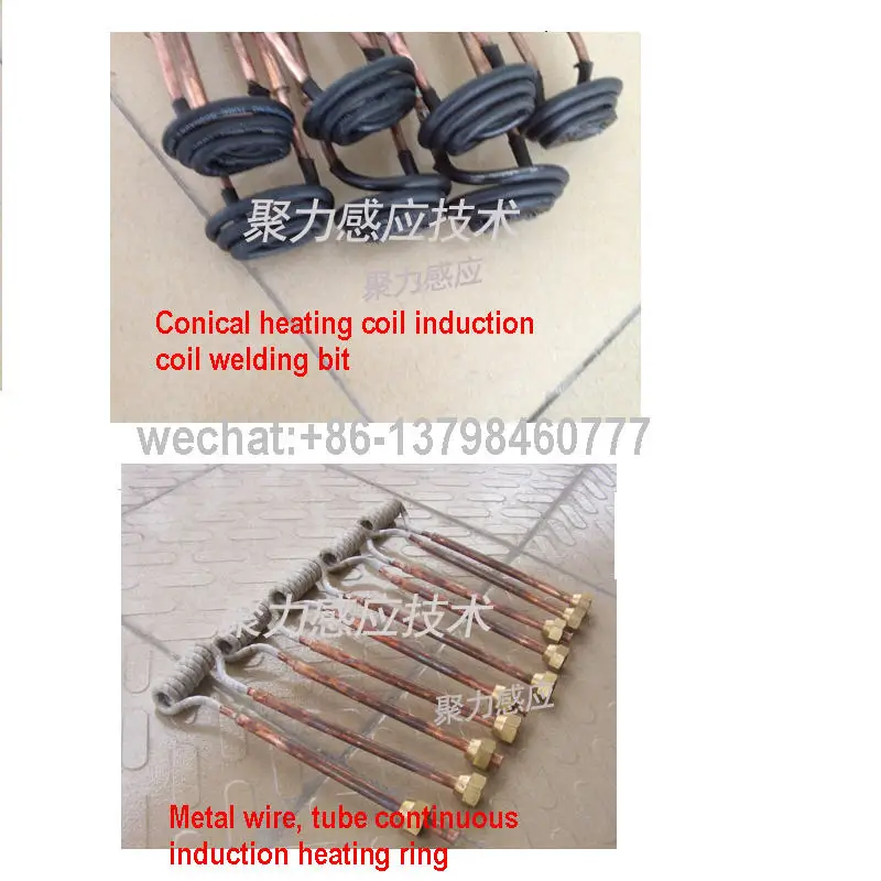 

Conical induction coils Suitable for continuous induction heating brazing metal swivel bits