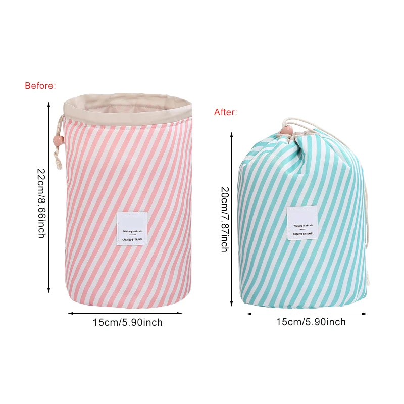 BAKINGCHEF Women's Toiletry Cosmetic Storage Bag Organizer Beauty Makeup Wash Cases Casual Travel Camping Weekend Accessories