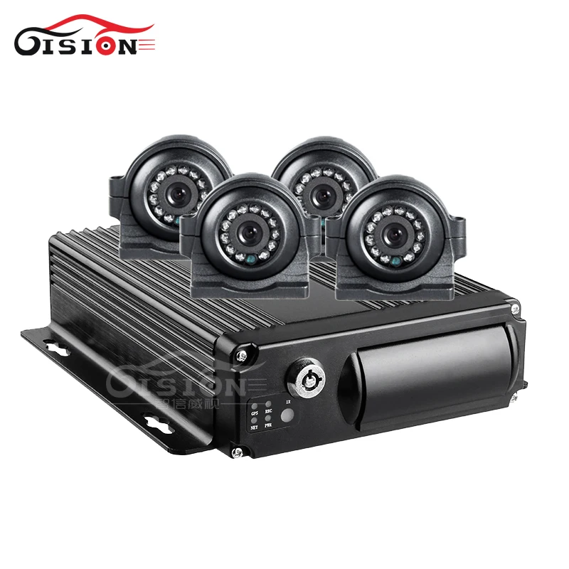 4CH Wifi GPS SD 256G H.264 Video/Audio Input Online Car Mobile Dvr Kits 4Pcs Front Side Rear View Waterproof Car Camera Freeship