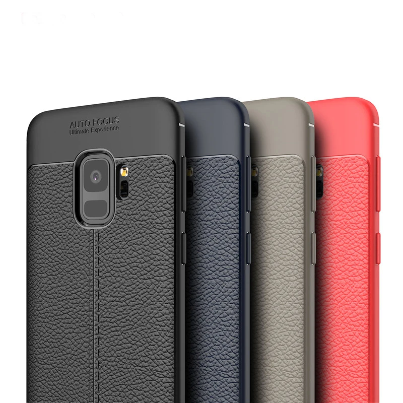 

Luxury Leather Pattern TPU Shockproof Case For Samsung Galaxy Note 3 4 5 8 S3 S4 S5 S6 S7 S8 S9 Edge Plus Ultra Thin Phone Cover