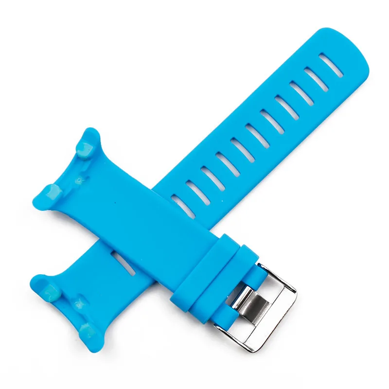 Rubber strap men's watch accessories for SUUNTO D4 D4i NOVO diving silicone strap outdoor sports wristband women watch band