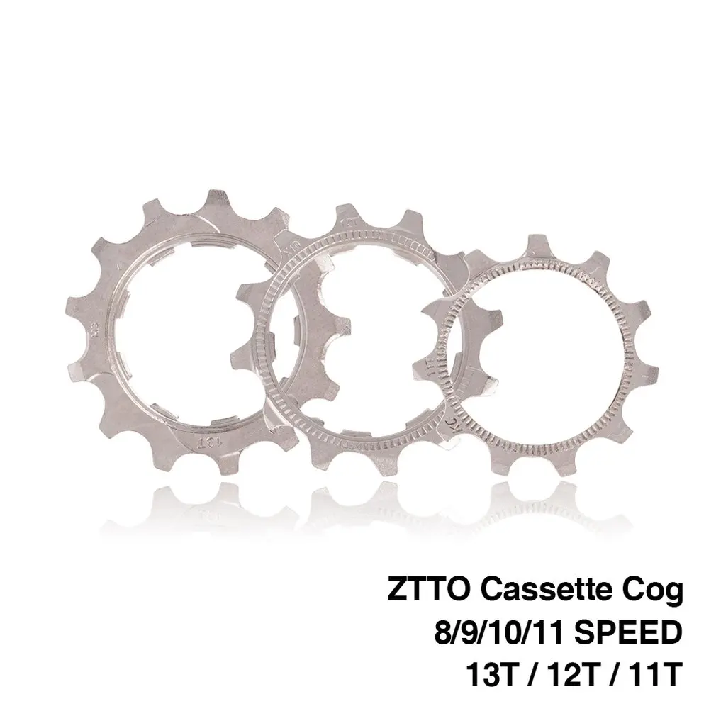 ZTT0 1 шт. сменная велосипедная кассета Cog дорожный велосипед MTB 8 9 10 11 скорость 11T 12T 13T части свободного колеса для ZTTO K7 частей