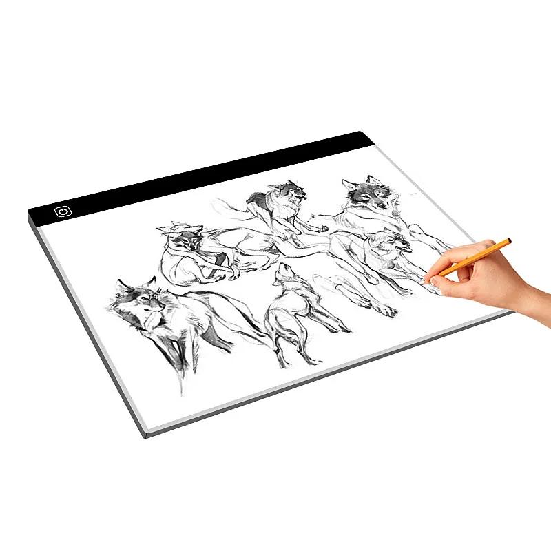 A3 LED Light Pad коробка для рисования Трассировка копировальная доска планшет коврик