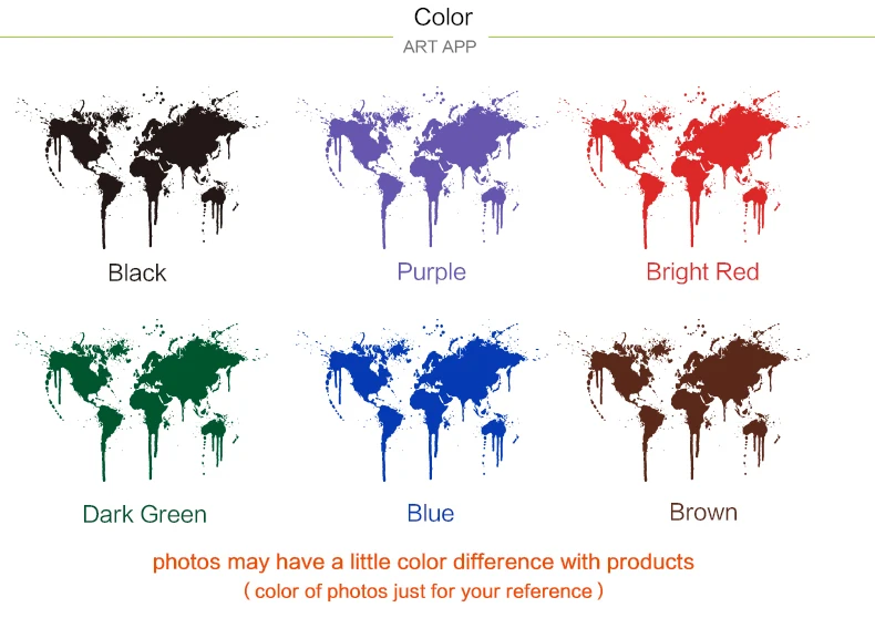 Художественный декор, дизайн, распылительная краска, Карта мира, наклейка на стену, XL, креативная Наклейка на стену, виниловая, дешевая, съемная, домашний декор, обои